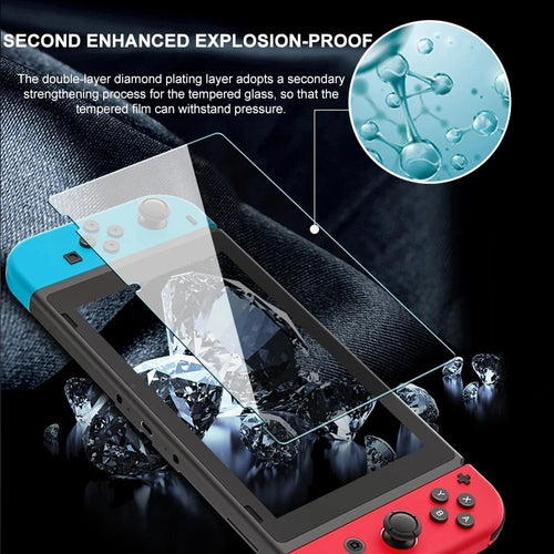1/2/3PCS Protective Glass for Nintend Switch Tempered Glass Screen Protector for Nintendos Switch Oled Lite NS Accessories Film