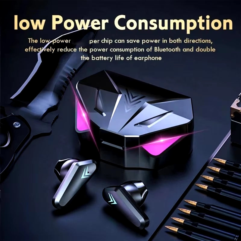 X15 TWS Wireless Earphone Bluetooth Headphone 65Ms Low Latency Earbud Esport Gaming Headset Gamer with Mic for Xiaomi Iphone