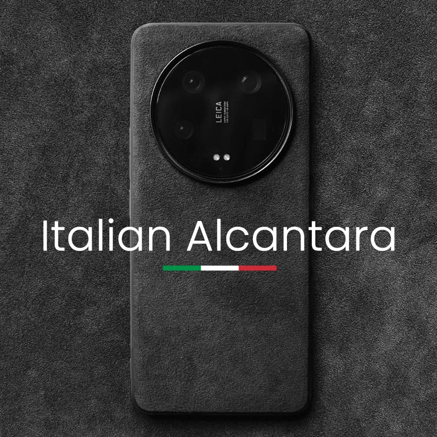 ALCANTARA Case for Xiaomi 13 Ultra 5G Luxury Supercar Interior Same Artificial Leather Business Phone Cover