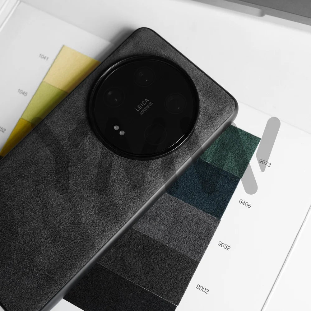ALCANTARA Case for Xiaomi 13 Ultra 5G Luxury Supercar Interior Same Artificial Leather Business Phone Cover
