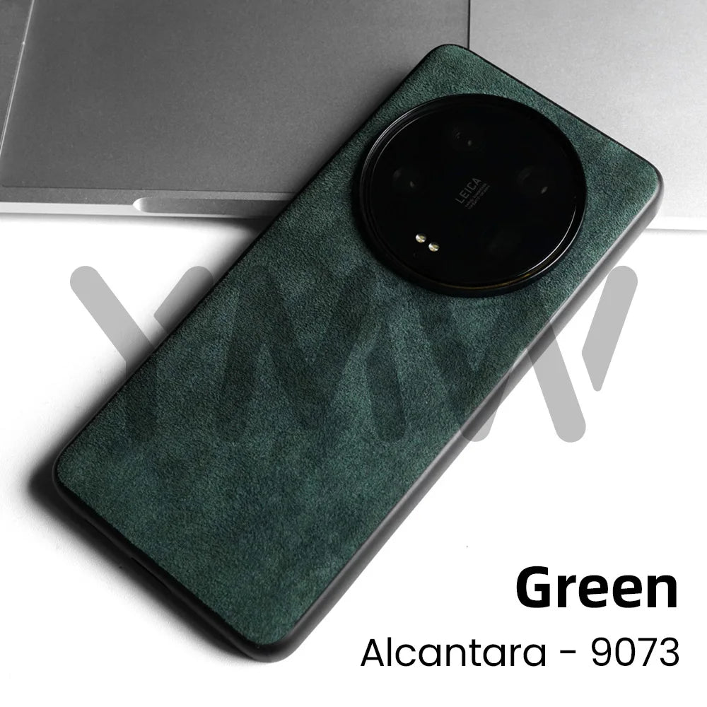 ALCANTARA Case for Xiaomi 13 Ultra 5G Luxury Supercar Interior Same Artificial Leather Business Phone Cover