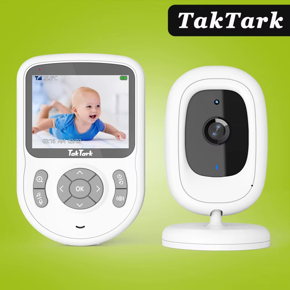Video Baby Monitor 3.2 Inch / 2.8 Inch Wireless Security Camera Auto Night Vision Intercom Temperature Monitoring Nanny