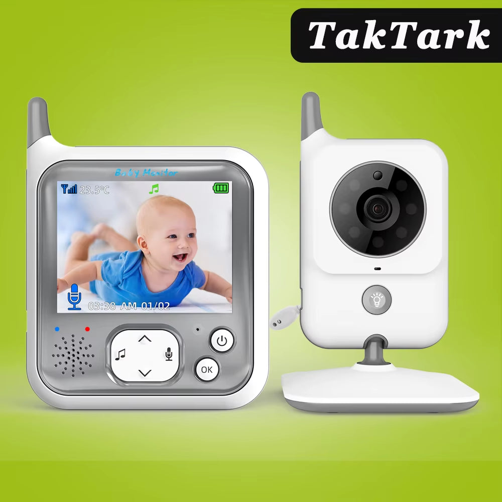 Video Baby Monitor 3.2 Inch / 2.8 Inch Wireless Security Camera Auto Night Vision Intercom Temperature Monitoring Nanny