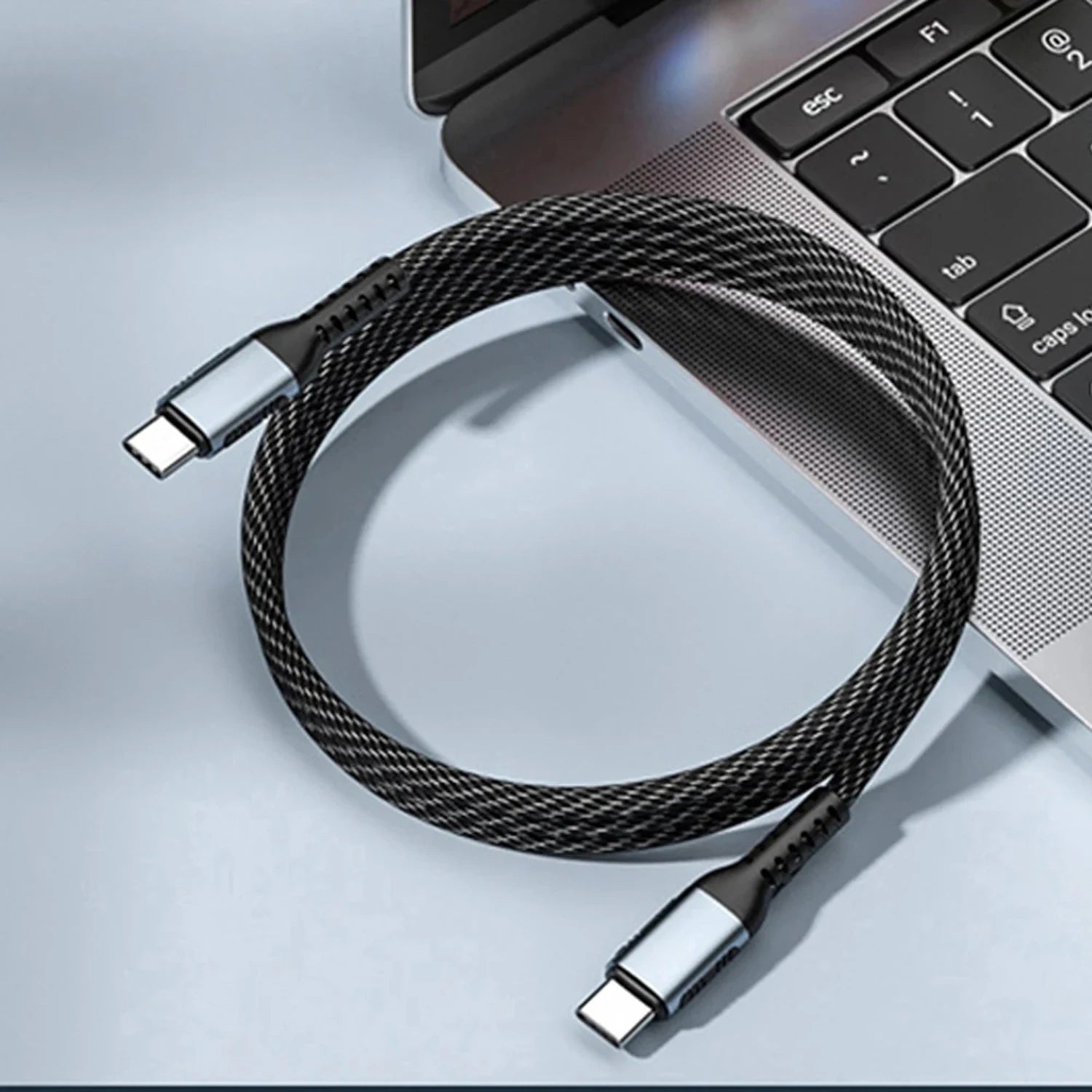 PD 240W Super Fast Charging Cable for Laptop Tablet USB Type C Data Cord for Macbook Air Ipad Iphone 15 Pro Max Xiaomi Dell HP